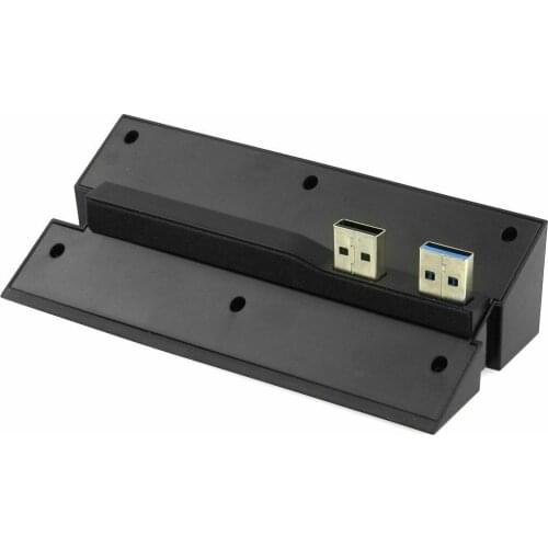 New PS4 Expander Hub 5-Port USB 3.0 2.0 High Speed Adapter For Sony Playstation 4 DOBE PS4 HUB (black)