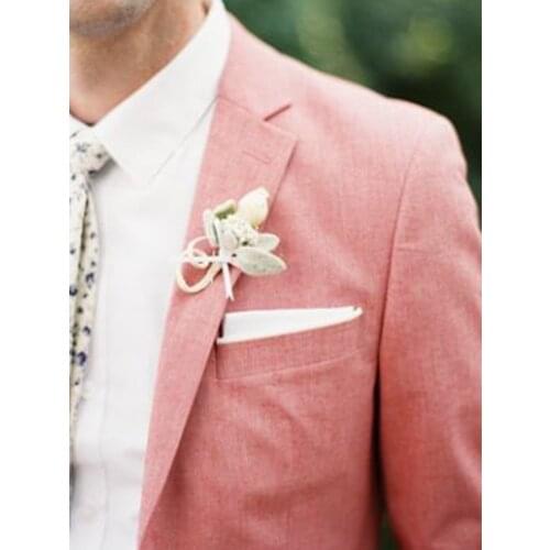 Suit Jacket Custom Made Linen Blazers Men,Man Blazer Casual Suit Jacket Men Linen Blazer Bespoke Wedding Jacket Blazer Masculino