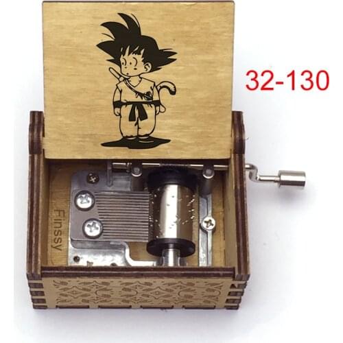 Custom picture text goku Music Box anime fans girlfriend wife students Christmas Birthday new year boys girls Gifts