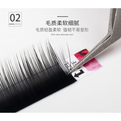Best Quality Wholesale Lashes 8-15mm Single Eyelashes Faux Mink Volume Eyelash Extension make up tool Individual Lash Extensions