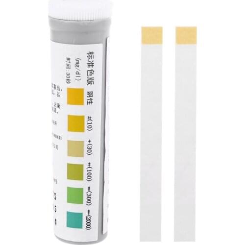 20Pcs/Bottle Test Urine Protein Test Strips Kidney Urinary Tract Infection Check Test Strips