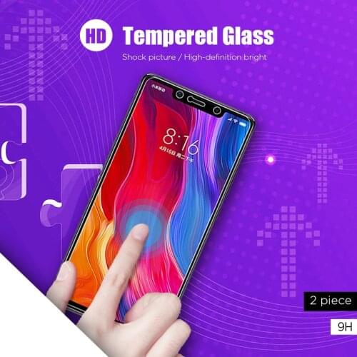 1 Piece/2 Pieces 9H Screen Protector For Xiaomi Mi 2 3 4 4S 4C 4i 5 5s Plus 5C Tempered Glass For Xiaomi Mi 6 HD Clear Glass