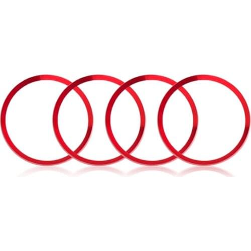 Wheel Center Caps Trim for Honda Civic 2020 -2016, Rims Center Caps Decoration Hubs Rings Aluminum Alloy 4Pcs