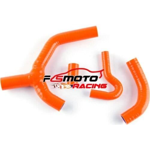 4PCS Silicone Radiator Hose For KTM 450EXC 450 EXC EXCR EXC-R XCW EXC-R450 2007 2008 2009 2010