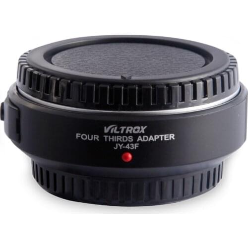 Viltrox JY-43F Auto Focus Lens Mount Adapter for Four Thirds 4/3 lens to Olympus Panasonic Micro 4/3 DSLR Camera E-PL3 GH4 G5