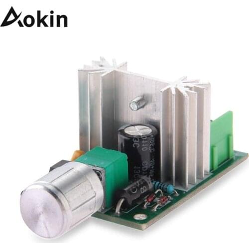 Dc6-12V 6A SCR Electric Voltage Regulator Motor Speed Controller Dimmers Dimming Speed With Temperature Insurance