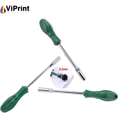 5.5mm 26cm L Printer Copier Repair Tool Hex Sleeve Screwdriver Screw Socket Spanner for Xerox for Ricoh without strong magnetic