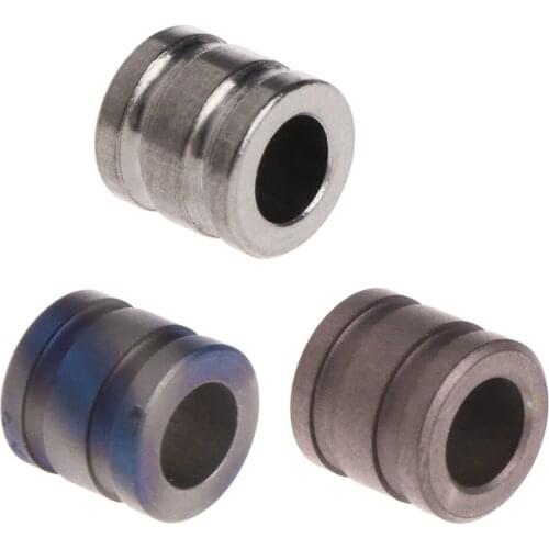 Small Outdoor EDC Titanium Alloy TC4 Knife Bead Lanyard Paracord Rope Pendant