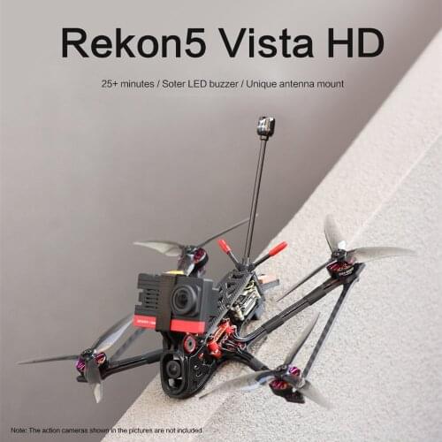 HGLRC REKONFPV Rekon5 HD Zeus F722 Mini BLHELI32 30A CADDX Nebula Pro 2004 3000KV 4S 6s 5inch Long Range LR5 Digital FPV Drone