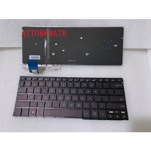 New English/Spanish Laptop Keyboard For Asus UX330U ux330u UX330UA US/Spanish keyboard with backlight