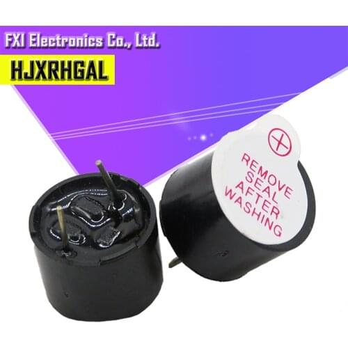 New Arrival 10pcs 3v Active Buzzer Magnetic Long Continous Beep Tone 12*9.5mm