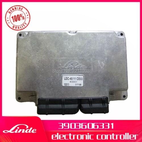 Linde forklift genuine part 3903606331 electronic control unit controller used on 335-02 electric truck E14/E16/E18/E20 spares