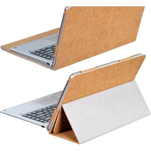 DOLMOBILE Luxury 2 in 1 PU Leather Case Cover for Chuwi Hi13 13.5 inch Tablet + Stylus Pen (can put keyboard)