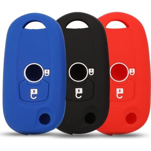Bilchave 2 Buttons Car Remote Key Cover Case Silicone protect shell For GMC Opel Vauxhall Astra K Corsa E Remote Fob 2015-2019