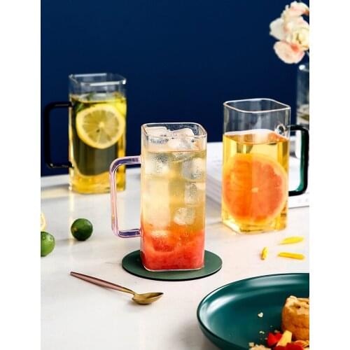 Milk Glass Coffee Cup Tea Heat Resistant Wisky Cocktail Breakfast Beer Juice Drink Glass Cup Simple Tazas Household Products 50