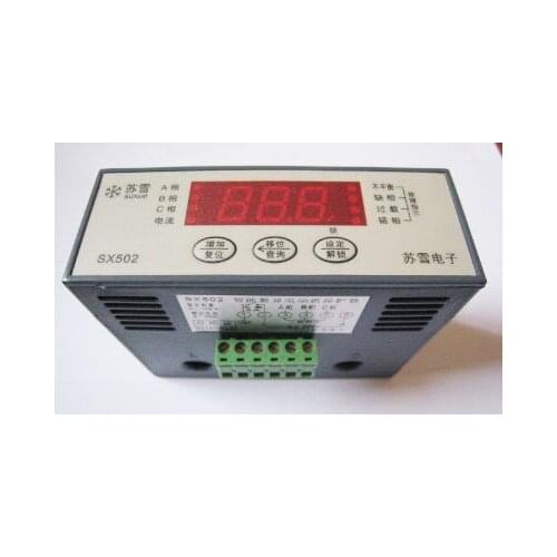 SX502 (with phase sequence protection) digital motor integrated protection 220v phase sequence protection