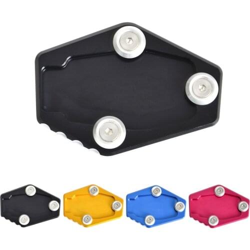 NICECNC Motorcycle Foot Side Stand Enlarger Extension Kickstand Plate Pad For Ducati Monster 795 796 821 1200 1200S 2014 2015