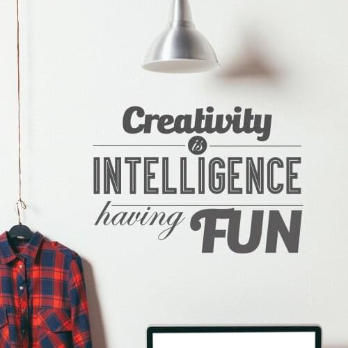 Having Fun Creative Wall Decals Quotes For Living Room Bedroom Self Adhesive Vinyl Words Wall Sticker Home Decoration S054
