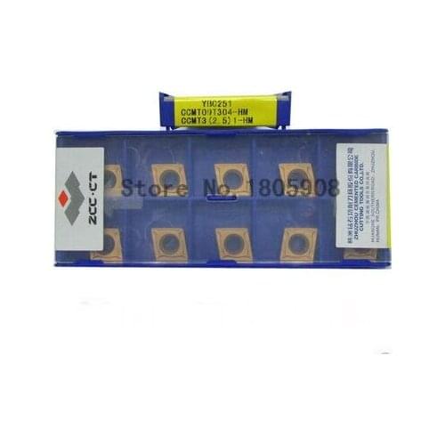 Free shopping 10PCS CCMT09T308 HM YBC251 Cemented Carbide Cutter Turning tools Carbide insert