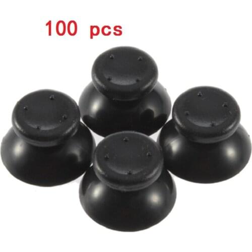 100pcs/lot Analog Cover 3D Thumb Grip Stick Joystick Thumbstick Mushroom Cap Guards Cover For Xbox 360 XBOX360 Controller