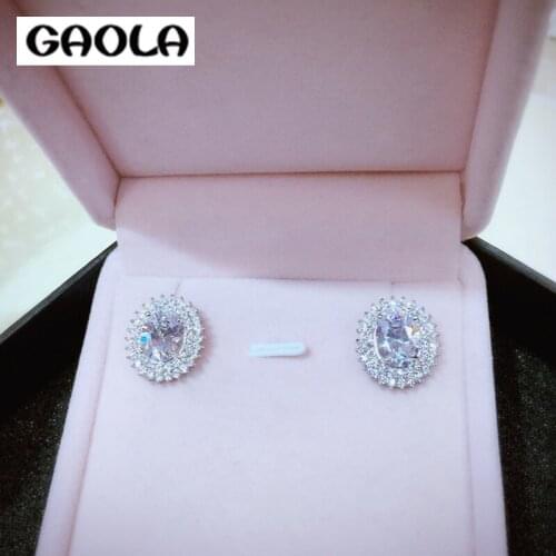 2016 Hot Sale Fashion Jewelry Zircon Earring For Women GLE3607