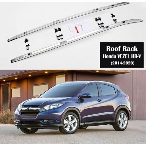 Aluminum Alloy Roof Rack For Honda VEZEL HR-V HRV 2014-2020 Rails Bar Luggage Carrier Bars top Cross bar Rack Rail Boxes