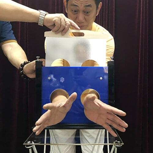 Double Wrist Chopper Magic Tricks Arm Cutter Magia Magician Stage Magic Show Classic Illusions Gimmick Props Mentalism Horror
