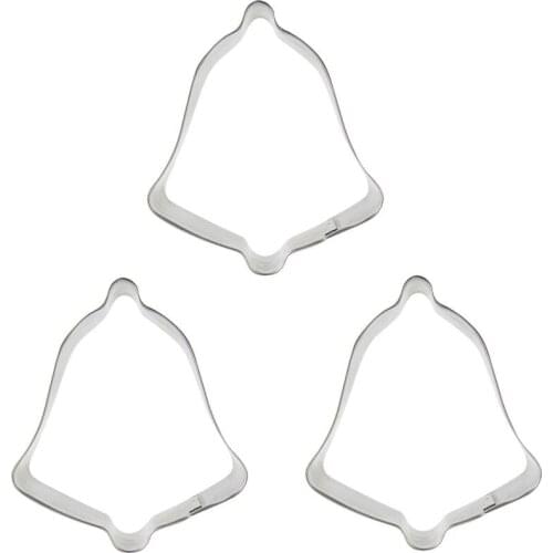 Rattles shape 3 piece cookie cutting molds, baking tools, cake decorating soft candy tools