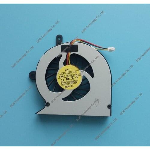 Original CPU cooling fan for Toshiba Satellite L830 laptop cpu cooler fan DFS481305MC0T FBBC Mf60090v1-c500-g99