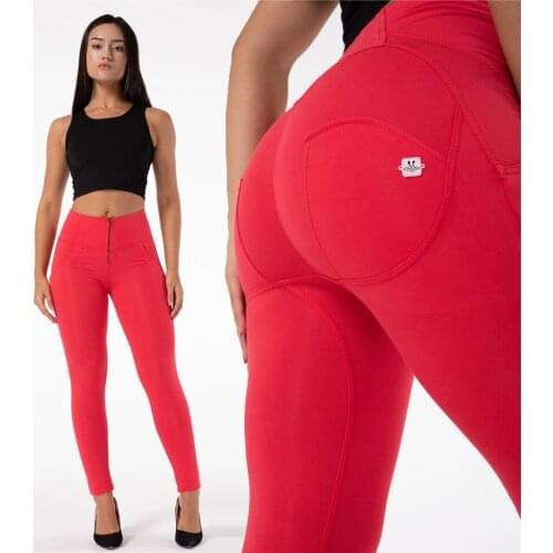 Melody Red Sports Leggings Shaping Legging Fitness Femme Compression Butt Lift Shapewear Autumn Summer