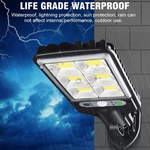 New Solar Human Body Induction Wall Lamp Outdoor Courtyard Lighting Garden Terrace Garage Door Waterproof Energy-saving Wall Lam