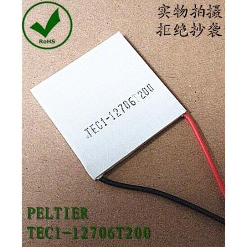 Thermoelectric power generation refrigeration chip TEC1-12706T200, ultra C1206 TEC1-12706, temperature 200 degrees