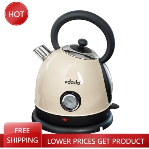 Health Portable Electric Kettle Pot Flask Tea Pot Water Kettle Stainless Steel Camping Teapot Bouilloire Sifflante Heated Kettle