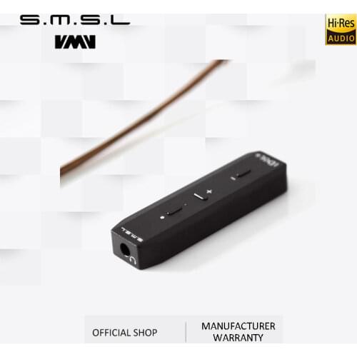Clearance SMSL IDOL+ Portable Mini USB Audio DAC And Headphone Amplifier Mirco USB DAC Support OTG 24bit/192KHZ Black Silver