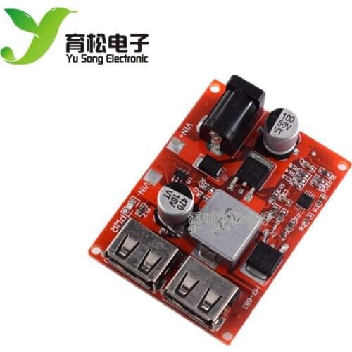 Adjustable step-down voltage regulator power module board car charging solar 3A 9V/12V/36V to 5V