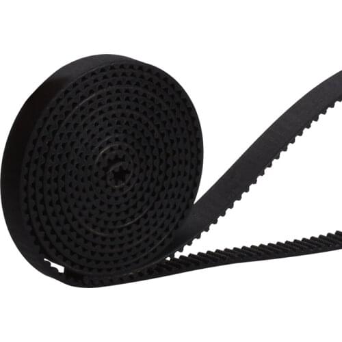 10M GT2-6MM Belt Rubber Open Timing Belt Width 6mm For RepRap GT2 pulley 2GT Synchronous Belts Part Pitch 2mm For 3D Print Parts