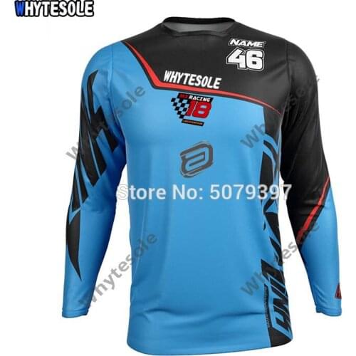 Moto motocross Jeresy Downhill Jersey Offroad long motorcycle long MTB Racing Cycling Jersey hombre longT-shirt gp