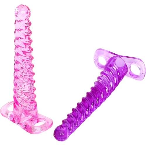 VATINE Silicone Prostate Massager Long Butt Plugs Masturbation Sex Toys for Woman Men Gay G-spot Jelly Anal Plug