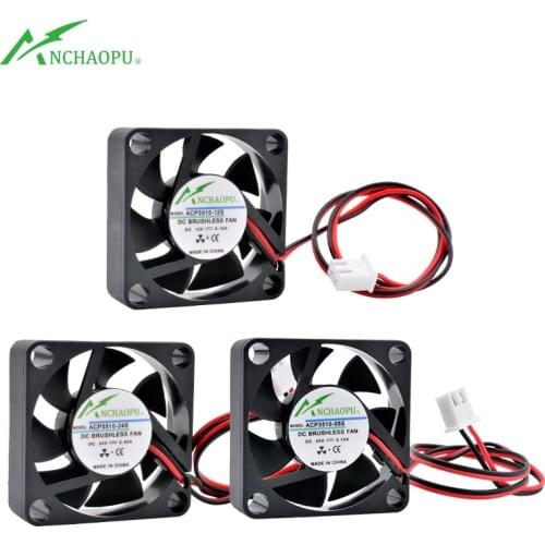 ACP3510 3.5cm 35mm fan 35x35x10mm DC5V 12V 24V 2 wires 2pin for cooling fan of micro device router projector