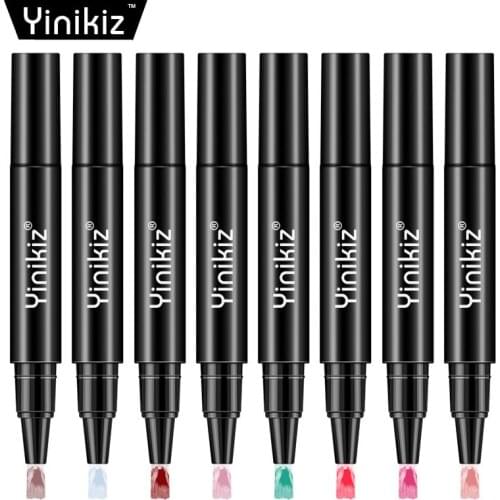 Yinikiz New Colors Chameleon Temperature Changing Color Gel Pen Nail Gel Polish Change UV Gel Nail Gel Varnish Lacquers