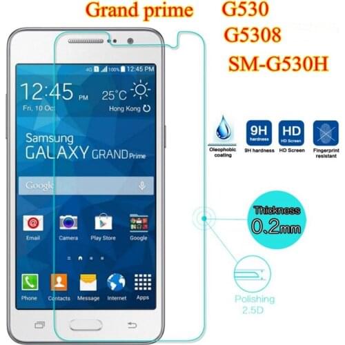 9h Screen Protector tempered glass FOR samsung galaxy grand prime G530 G530F G530Y G530H G530w g5308 G530ds G531 phone case