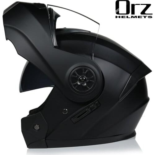 Promotion with inner sun visor flip up motorcycle helmet safety double lens racing motos helmet casco capacete