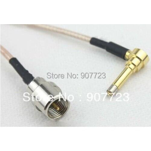 10pc/lot Pyhteyl-adapter FME Male for LTE modem Yota LU150 30CM