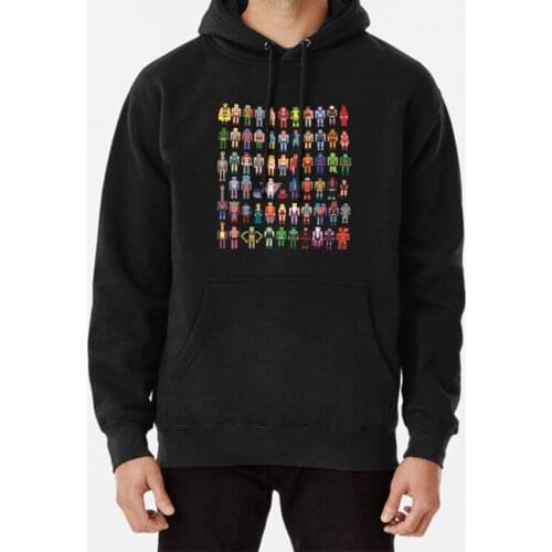 8 - Bit Masters Hoodie Motu Masters Universe He Man Skeletor Trapjaw Orko Shera 8 Bit