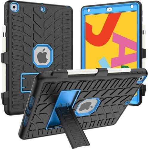 Armor Case For Apple iPad 10.2 2020 8th 7th A2200 A2198 A2270 A2429 Shockproof Smart Stand Cover Tablet Protective Case