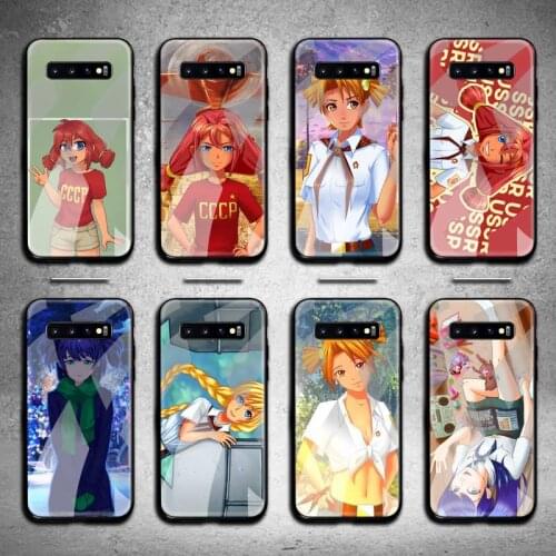 Everlasting Summer Phone Cases Tempered Glass For Samsung S20 Plus S7 S8 S9 S10 Note 8 9 10 Plus