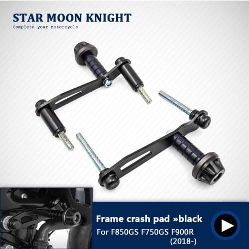 For BMW F850GS F750GS F900R F900 Motorcycle Frame Sliders Anti Crash Guard Pad Side Shield Modified Bumper Crash Stops Protector