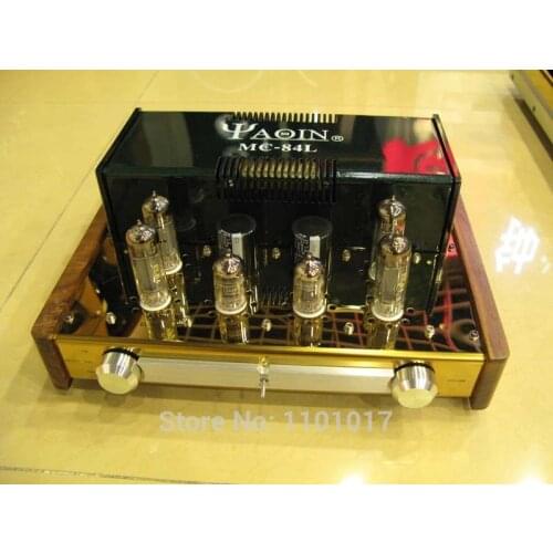 YAQIN MC-84L EL84 Push-Pull Tube Amplifier HIFI EXQUIS Class A Integrated lamp amp headphone output