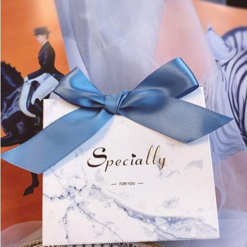20/50PCS High Quality Marble Wedding Favours Candy Boxes Paper Chocolate Boxes Package Gift Bag Box for Party Baby Shower