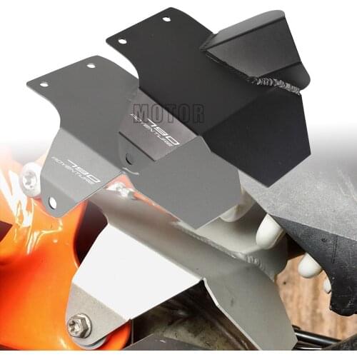 Motorcycle For 790 890 ADVENTURE 790 ADV R S 2018 2019 2020 2021 CNC Exhaust pipe protection cover Shock heat shield Heat dhield